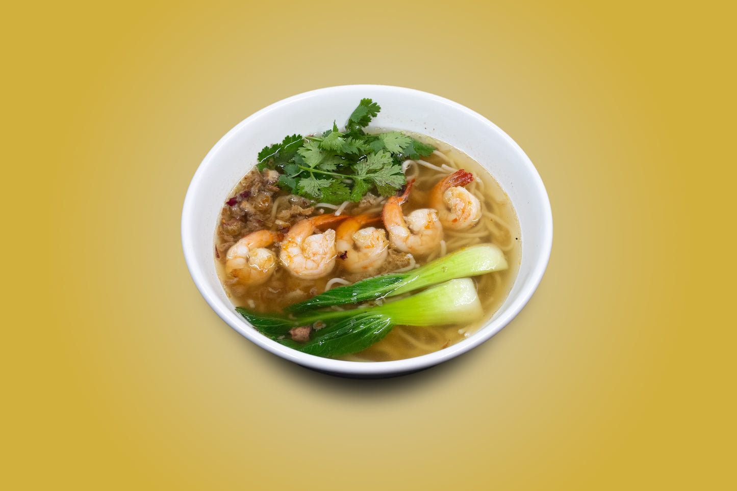 Soupe de nouilles aux crevettes 🍤 秘制鲜虾汤面