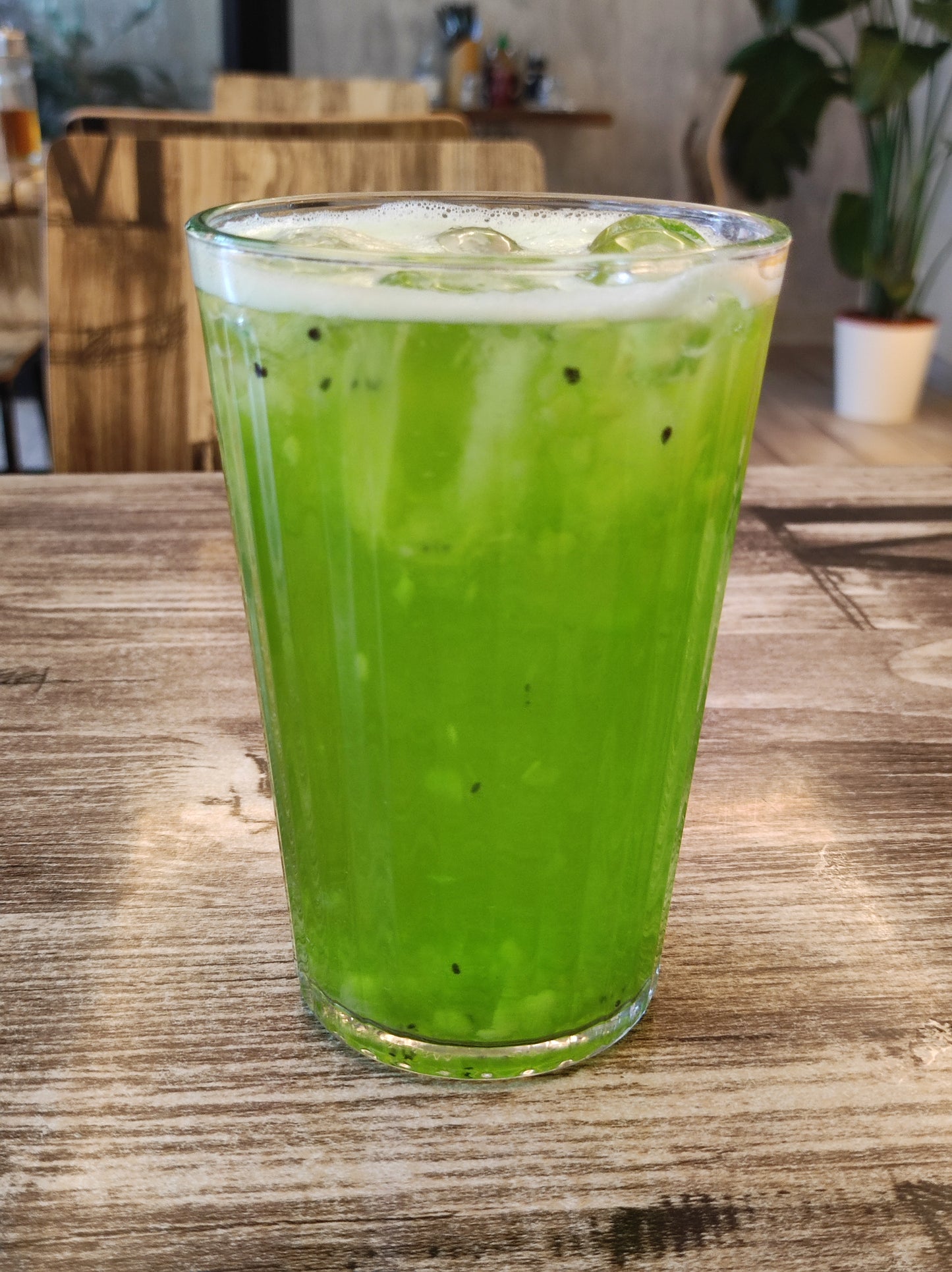 Kiwi Bubble tea au Kiwi 奇异果奶茶