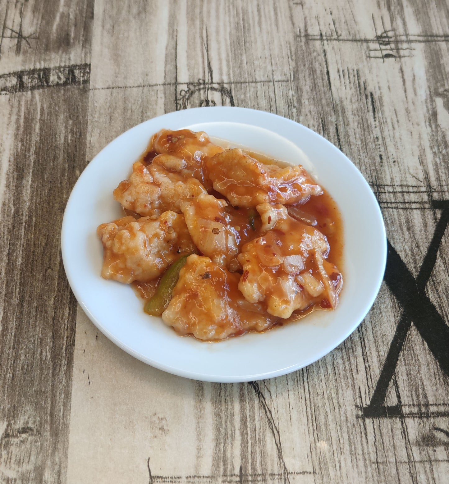 Poisson à la sauce piquante 辣子鱼片