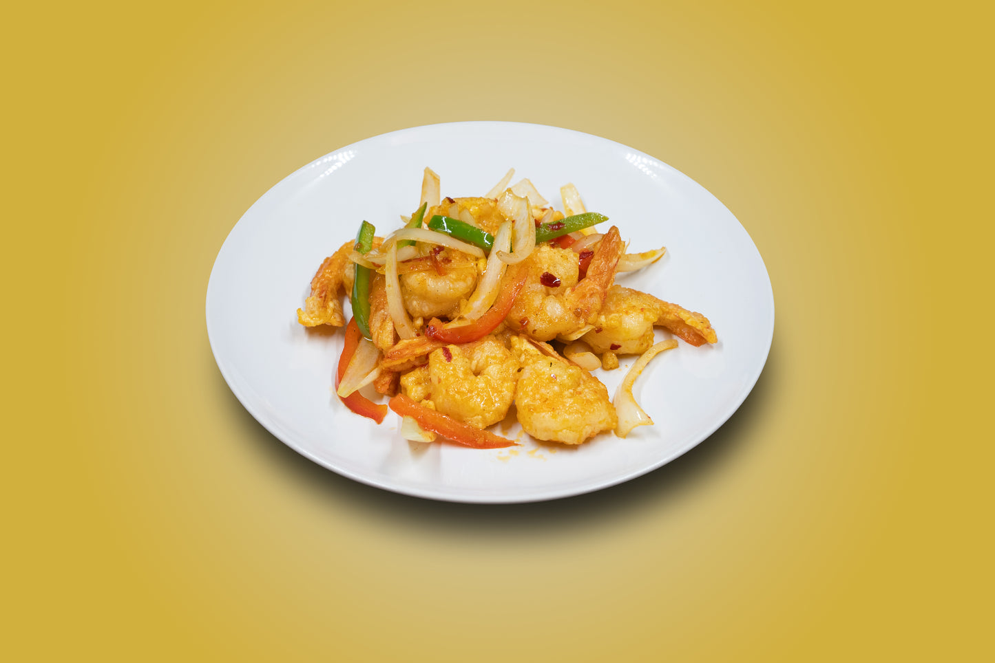 Crevettes sautées au sel & poivre 椒盐虾