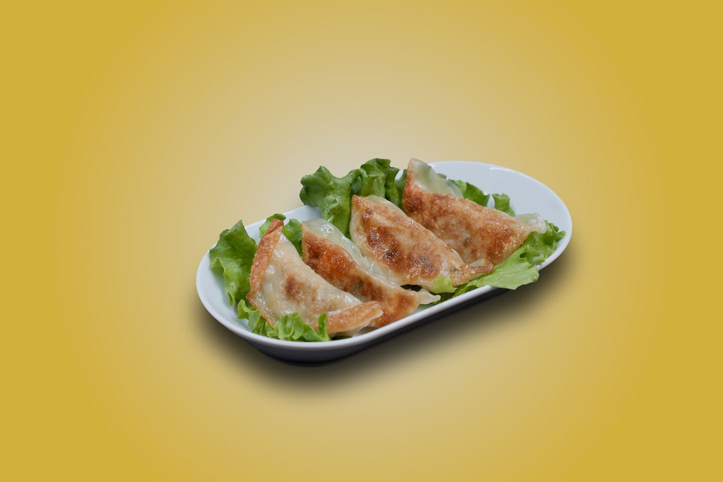 Gyoza grillé au poulet حلال. 鸡肉煎饺