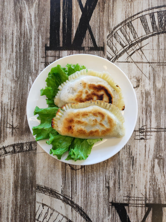 Ciboules Box à la crevette 🍤 x 2 虾仁韭菜盒子