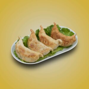 Gyozas grillé au porc x 4 猪肉锅贴