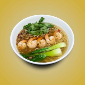 Soupe de Lamian aux crevettes 🍤 秘制鲜虾汤面