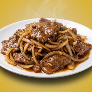 Boeuf 🐮 حلال aux oignons 洋葱牛肉
