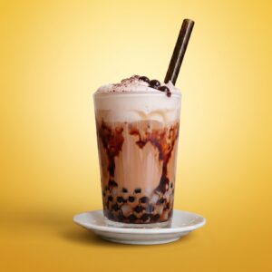 Le Rosso Bubble tea aux haricots rouges azuki 红豆奶茶