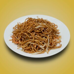 Nouilles sautées aux légumes 素菜炒面