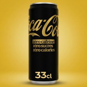 Coca-Cola zéro décaféiné 33 cl 零糖零咔零咖啡因可乐