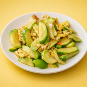 Courgettes sautées aux œufs 西葫芦炒蛋