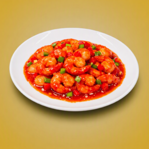 Crevettes à la sauce piquante 辣子虾