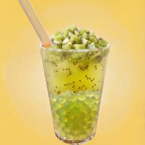 Kiwi Bubble tea au Kiwi 奇异果奶茶