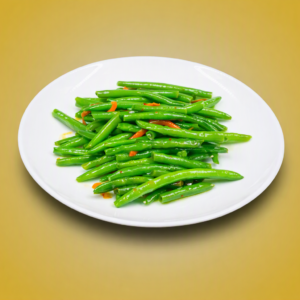 Haricots verts sautés 炒豆角