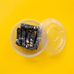 Nougats aux sésames noirs deluxe 自制豪华黑芝麻糖