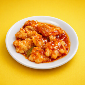 Poisson à la sauce piquante  辣子鱼片