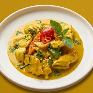 Poulet حلال au curry 咖喱鸡
