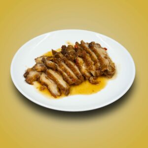 Poulet حلال croustillant du chef 油淋鸡