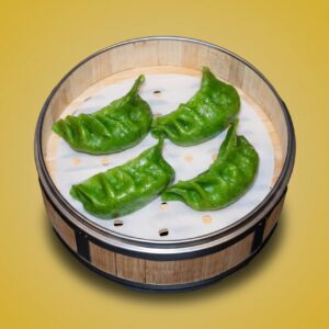 Raviolis aux légumes x 4 菠菜素饺